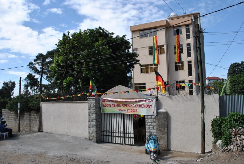 Einweihung neues Tagesheim in Addis Abeba